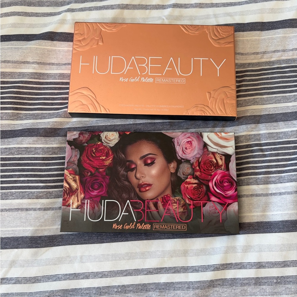 HUDA BEAUTY Rose Gold Eyeshadow Palette (Remastered)